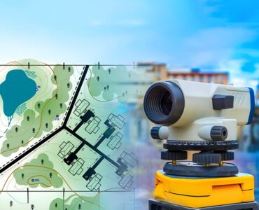 Surveying instrument used for GIS mapping and urban planning