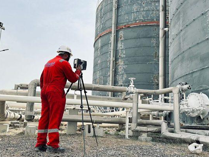 3D Scanning in Industrial Plant