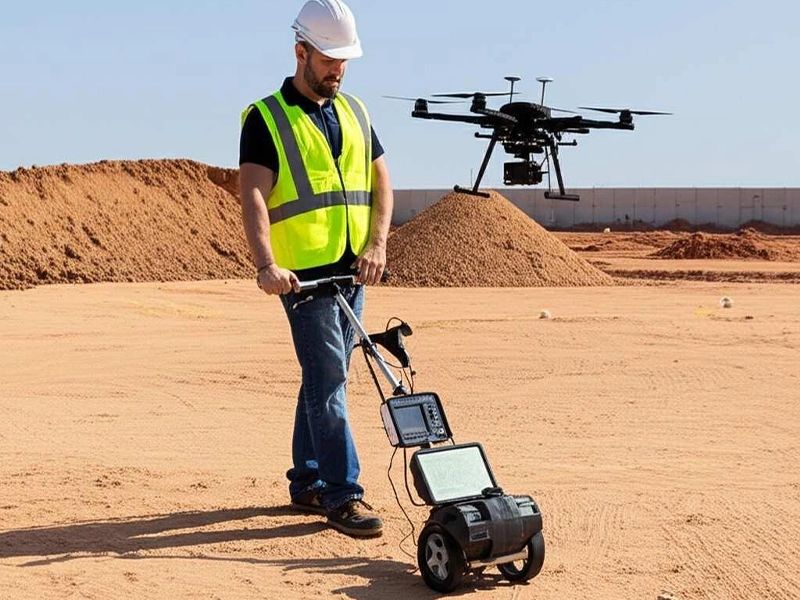 Underground Utility Scanning Survey