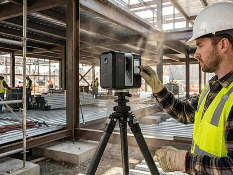 3D laser scanning of a building structure for deformation and alignment assessment